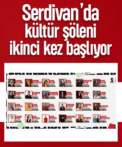 Serdivan’da kültür şöleni ikinci kez başlıyor