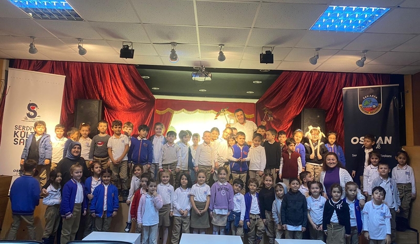 Serdivan’da sanatla eğitim: çocuklara eğlenceli mesajlar