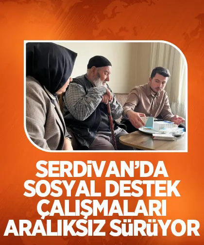 Serdivan’da sosyal destek çalışmaları aralıksız sürüyor