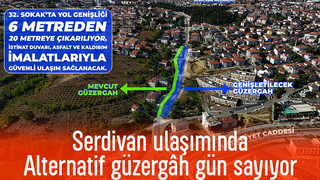 Serdivan’da ulaşım yükünü hafifletecek yolda sona geliniyor