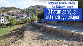 Serdivan’ın trafik yükünü hafifletecek hamle