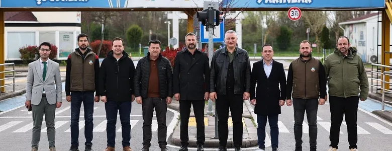 Serdivan’ın Vizyon Projeleri konuk başkanı ağırladı