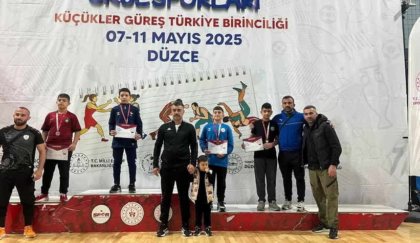 Serdivanlı güreşçilerden Türkiye Şampiyonasında büyük başarı