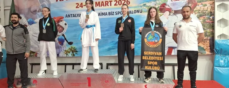 Serdivanlı Sporcu Türkiye üçüncüsü oldu