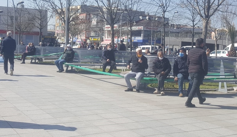 Şeritte durduramadı; Pes dedirten görüntü