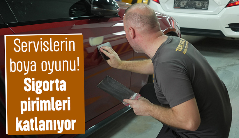 Servislerin boya oyunu, sürücüler büyük zarara uğruyor