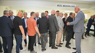 SESOB’ta bayramlaşma programı yoğun katılımla gerçekleşti