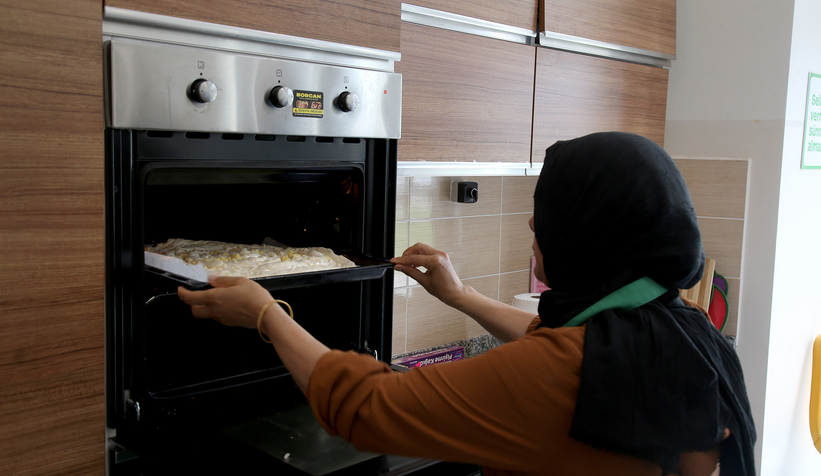 Sevgi ve tebessüm SGM’de lezzete dönüştü