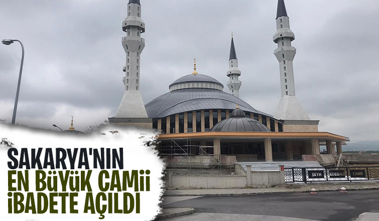 Şeyh Edebali Camiii ibadete açıldı
