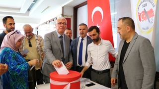 SGB'de Başkan Müjdat Çetin