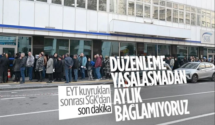 SGK açıkladı: Aylık bağlama işlemi yapılamamaktadır