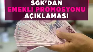 SGK emekli promosyonları ile ilgili açıklama yaptı