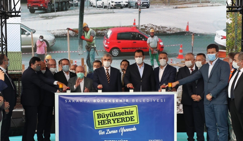 SGK Köprülü Kavşağı Projesi'nin temeli atıldı