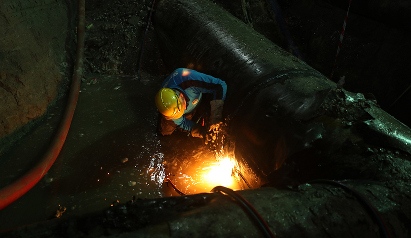 SGK Köprülü Kavşak Projesi’nde deplase çalışmaları tamamlandı