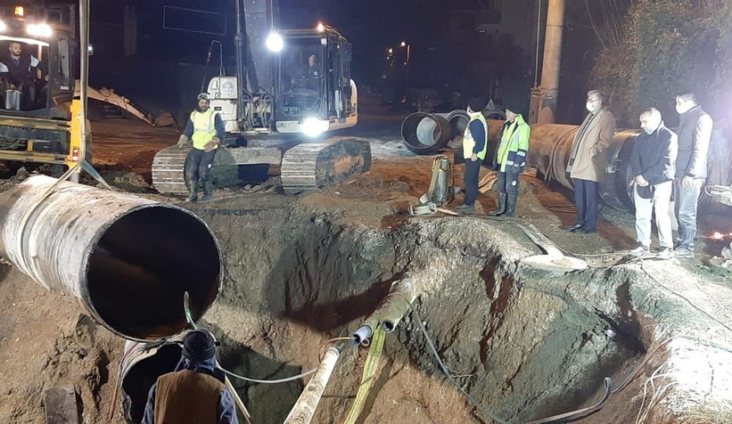 SGK Köprülü Kavşak'ta altyapı tamamlandı