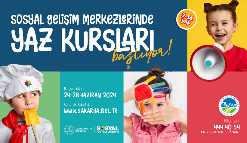 SGM yaz kurslarında kayıtlar başlıyor