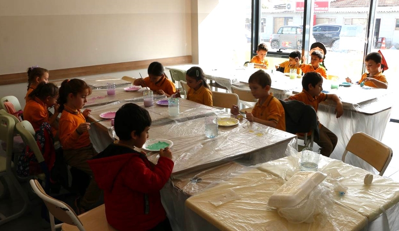 SGM’de misafir öğrenciler yeteneklerini keşfetti