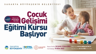 SGM’de sertifikalı Çocuk Gelişimi Eğitim’leri başlıyor