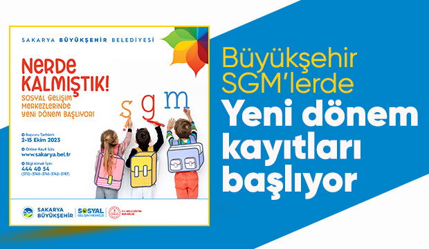 SGM’lerde kayıtlar başlıyor