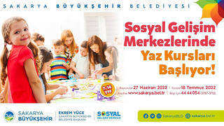 SGM’lerde yaz kursları başlıyor