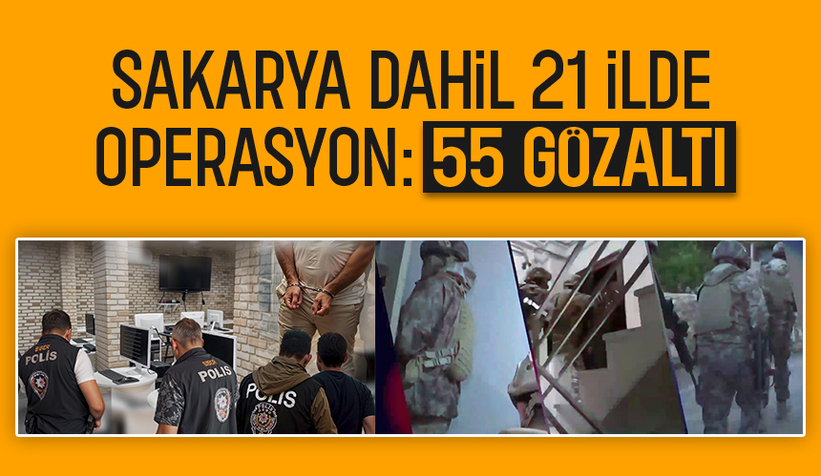 Siber operasyon Sakarya'ya uzandı