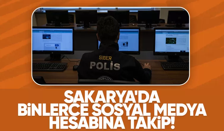Siber suçlara ilişkin 3 bin 779 sosyal medya hesabında çalışma yapıldı