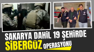 Sibergöz operasyonunda 14 tutuklama
