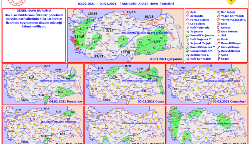 Sıcaklıklar 22 dereceye çıkacak