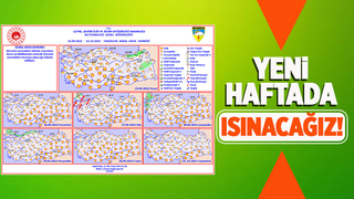 Sıcaklıklar artacak