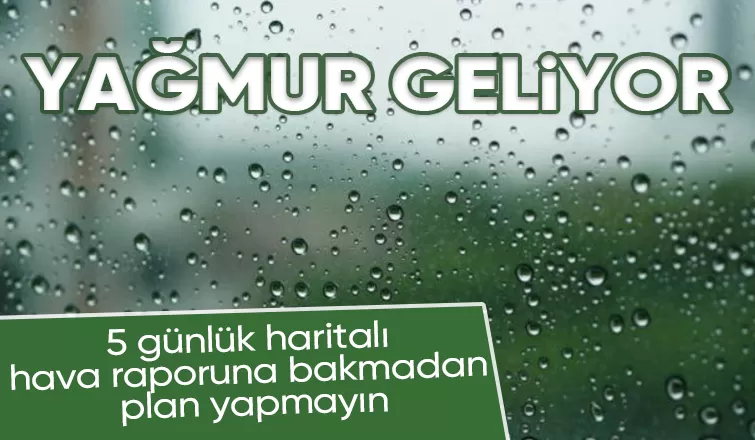 Sıcaklıklar azalıyor: Yağışlı hava geliyor