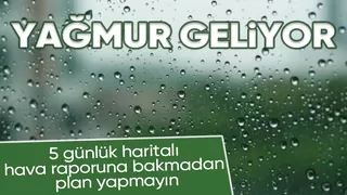 Sıcaklıklar azalıyor: Yağışlı hava geliyor