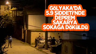 Şiddetli deprem: Sakarya sokağa döküldü