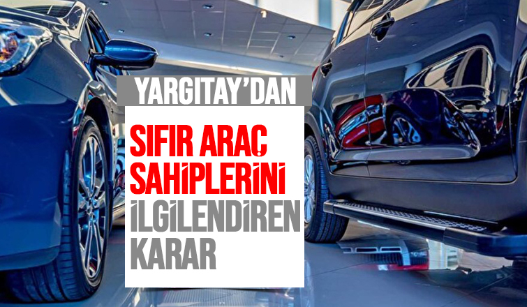 Sıfır aracın 4 kapısının sökülüp takılması gizli ayıp