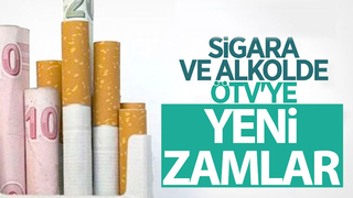Sigara ve alkollü içeceklerde ÖTV oranı artırıldı
