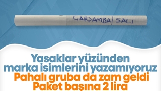 Sigaraya paket başı 2 lira zam