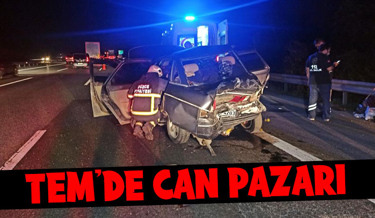 Sıkışan yolcuyu itfaiye kurtardı