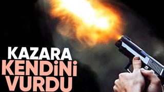 Silah ateş aldı bacağından vuruldu