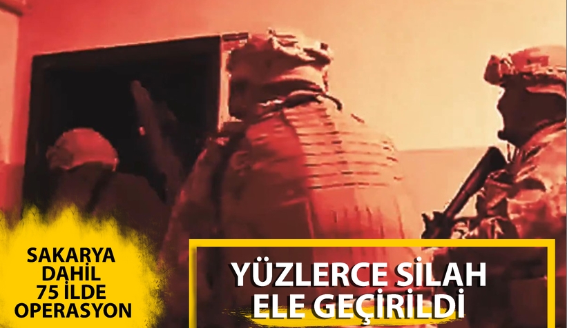 Silah kaçakçılarına operasyon: 1031 gözaltı