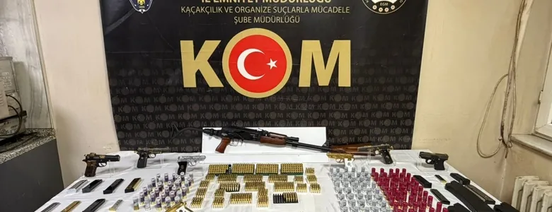 Silah kaçakçılarına operasyon