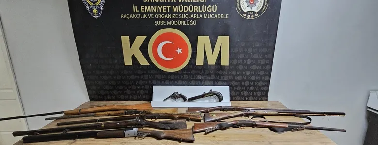 Silah kaçakçılarına operasyon