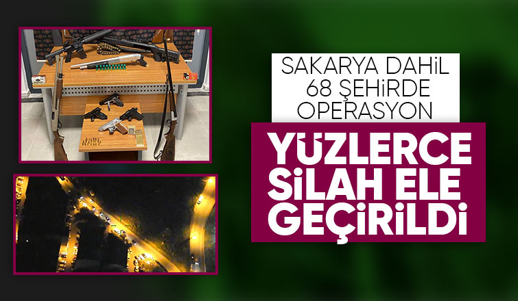 Silah kaçakçılarına operasyon