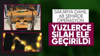 Silah kaçakçılarına operasyon