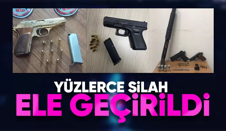 Silah kaçakçılarına operasyon