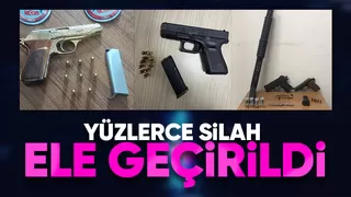 Silah kaçakçılarına operasyon