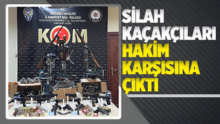 Silah kaçakçılarının yargılanmasına başlandı