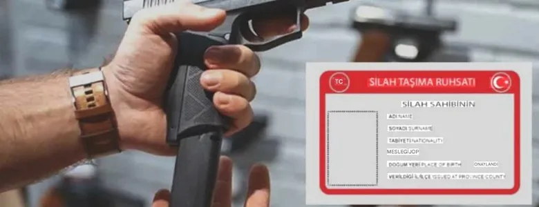 Silah ruhsatları için yeni sistem kuruldu