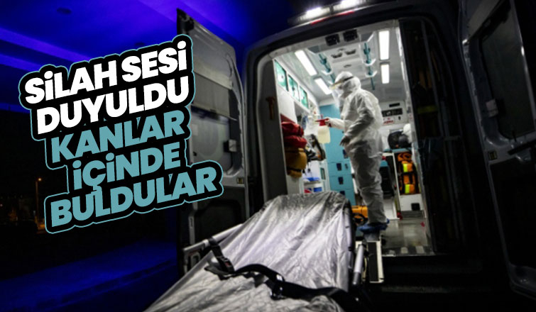 Silah sesi üzerine yaralı bulundu