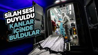 Silah sesi üzerine yaralı bulundu