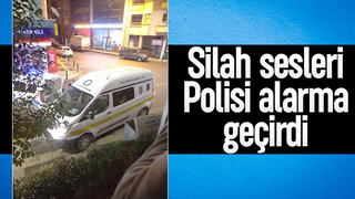 Silah sesleri paniğe neden oldu