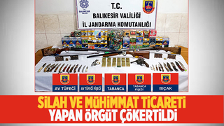 Silah ticareti yapan çete çökertildi